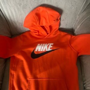 Orange Nike Hoodie For kids XL